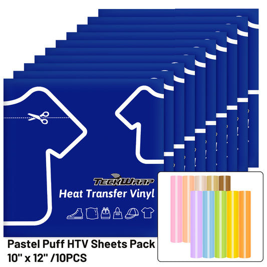 Puff HTV Sheets Pack