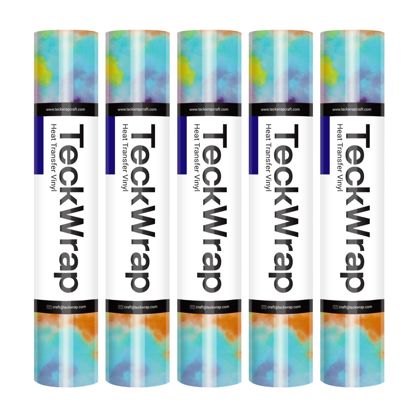 Colorful Splash Heat Transfer Vinyl