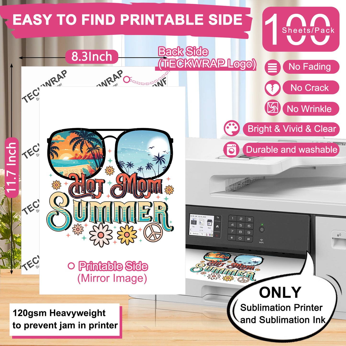 TeckWrap Sublimation Paper