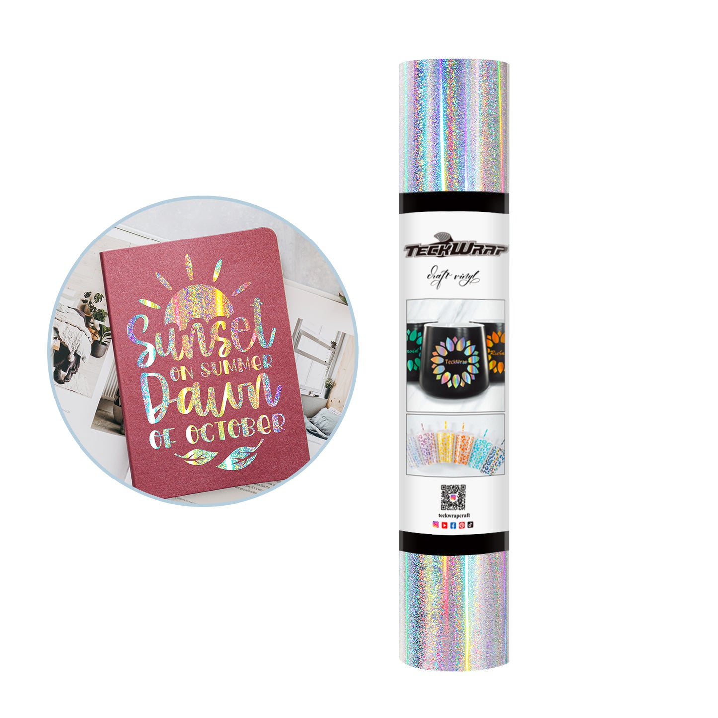 Glitter Mermaid Adhesive Vinyl