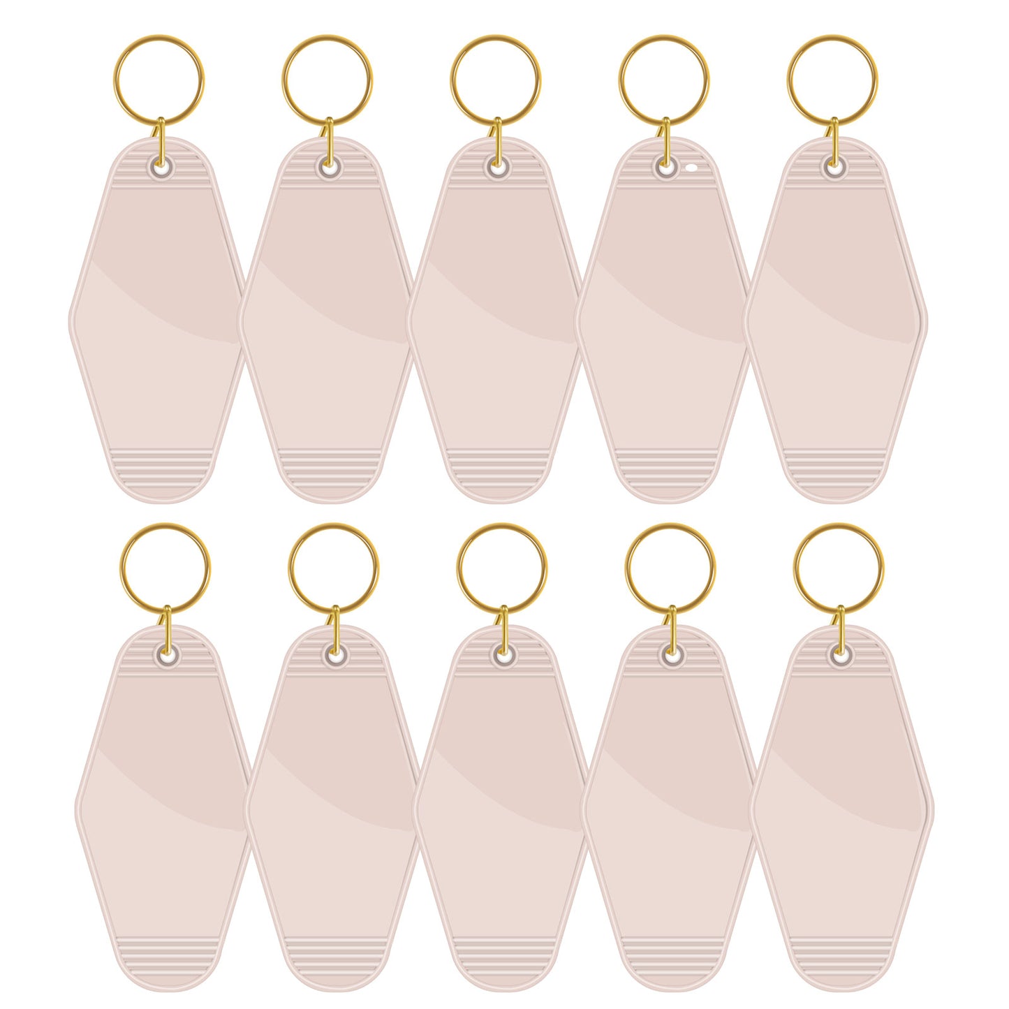 Motel Keychains Blanks