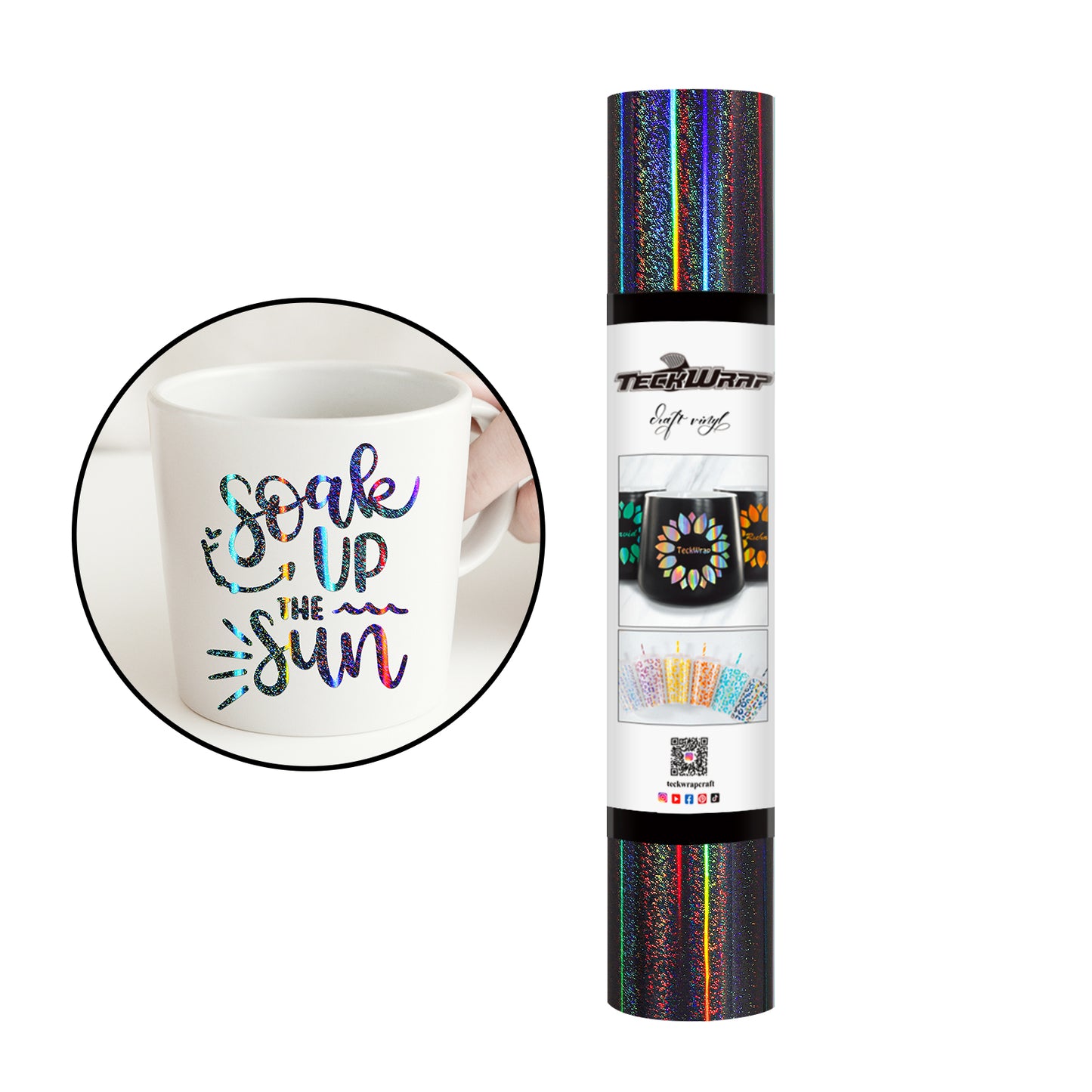Glitter Mermaid Adhesive Vinyl
