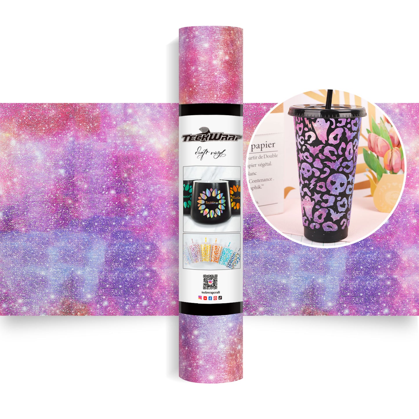 Glitter Brush Adhesive Vinyl