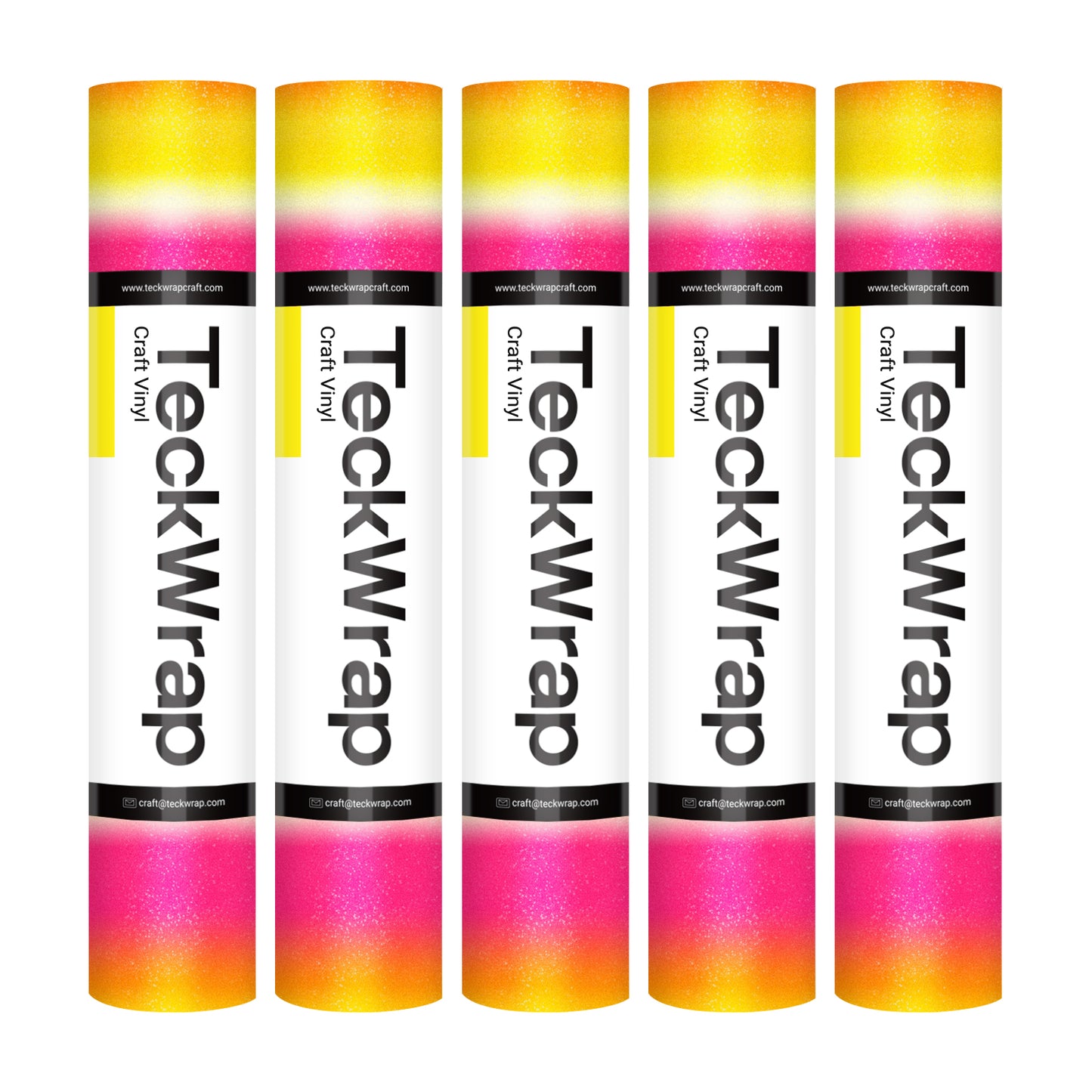 Rainbow Stripes Adhesive Craft Vinyl