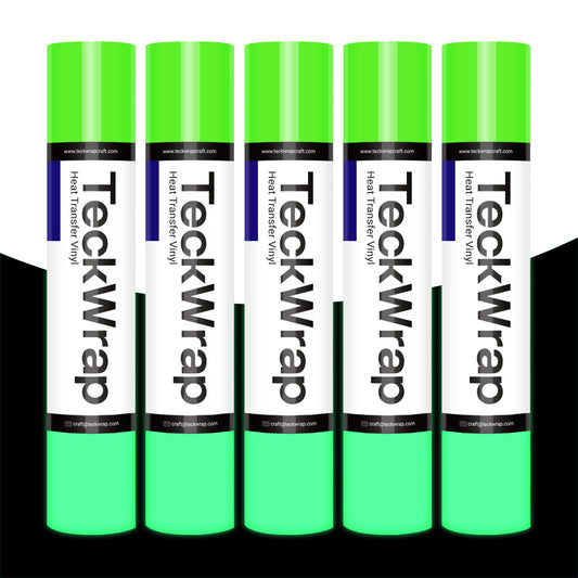 Glow in the Dark Puff Heat Transfer Vinyl