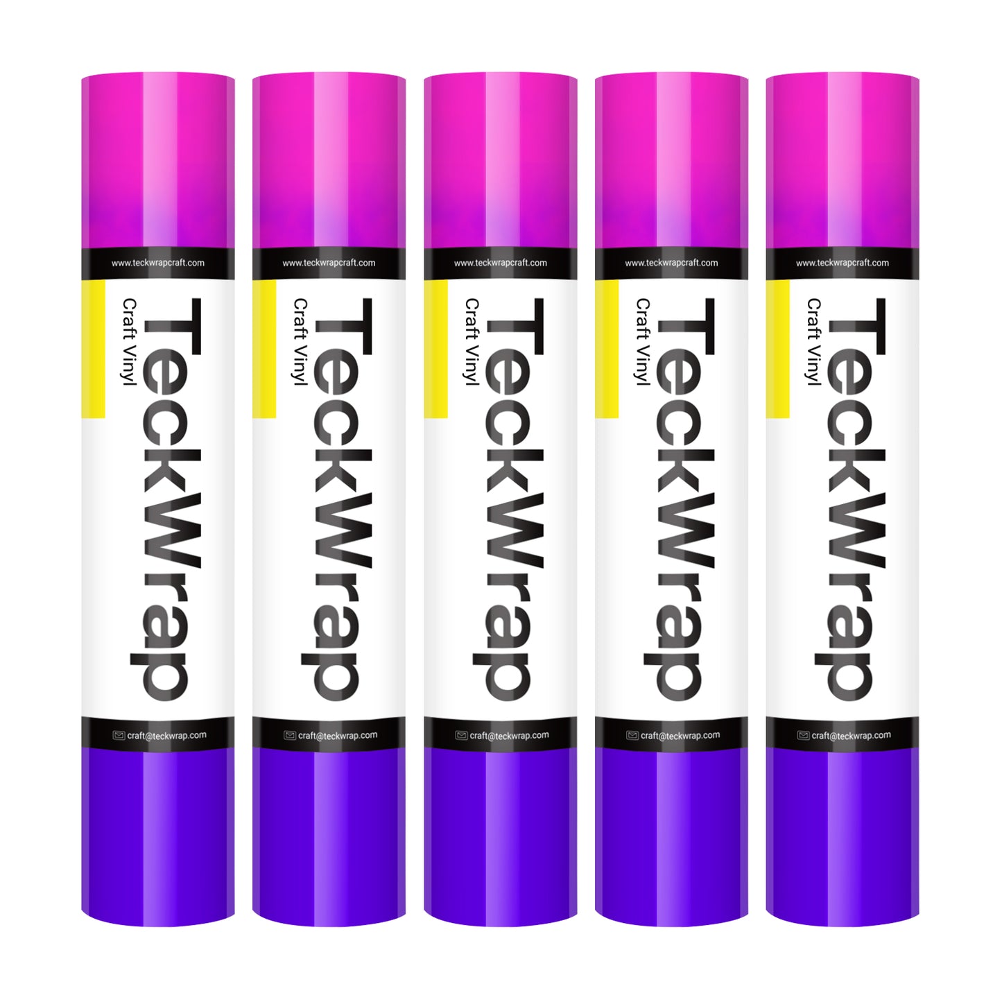 Neon Cold Color Changing Adhesive Craft Vinyl