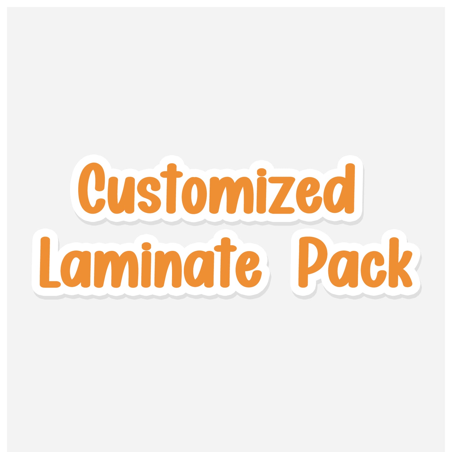 COLD Laminate Sheets ( NON-Printable)