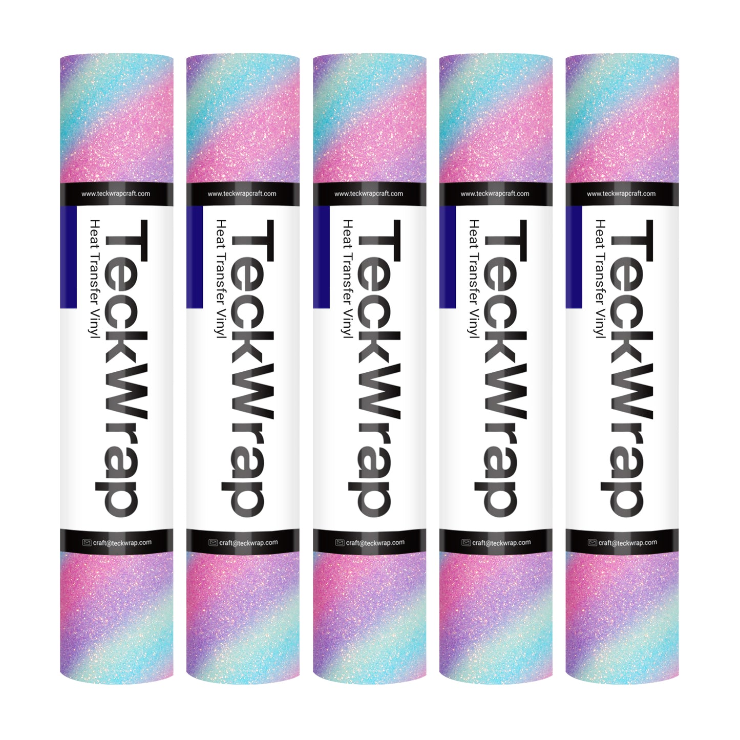 Ombré Glitter Heat Transfer Vinyl