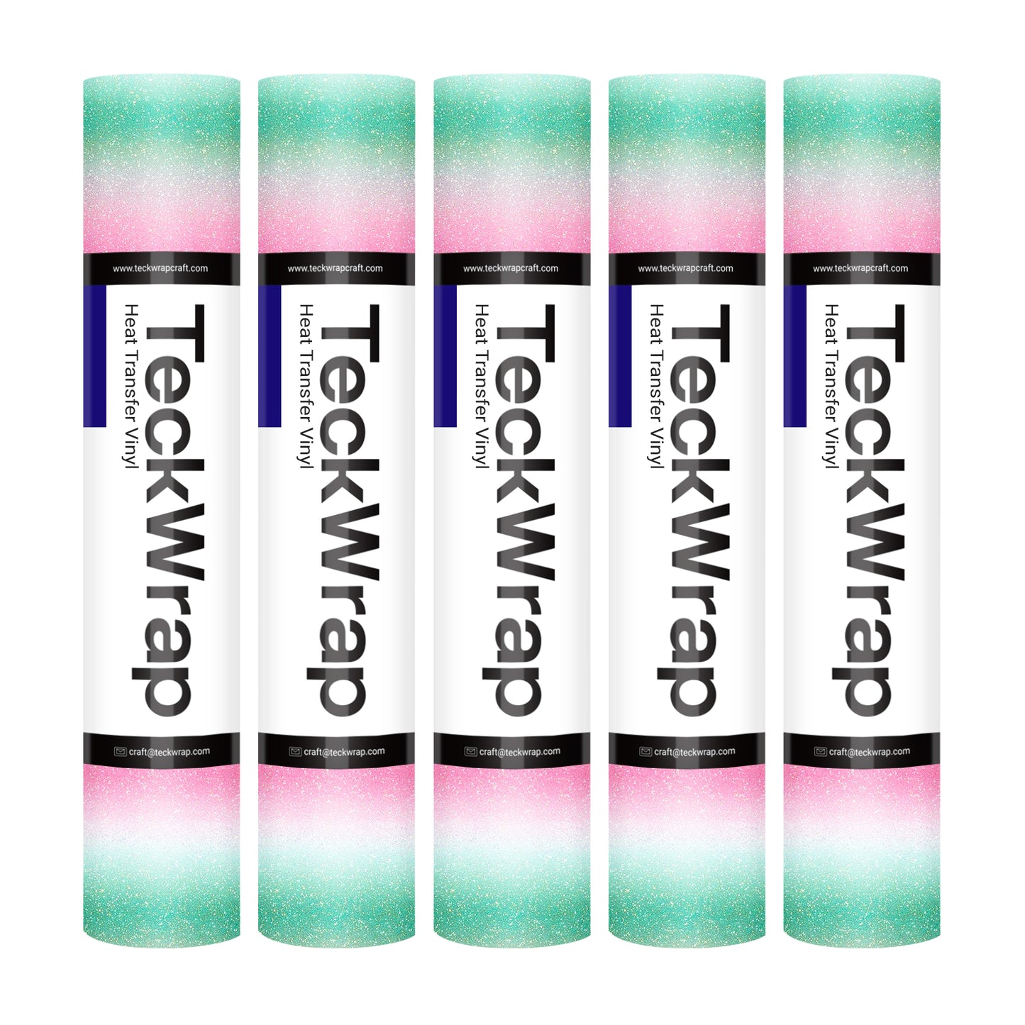 Ombré Glitter Heat Transfer Vinyl