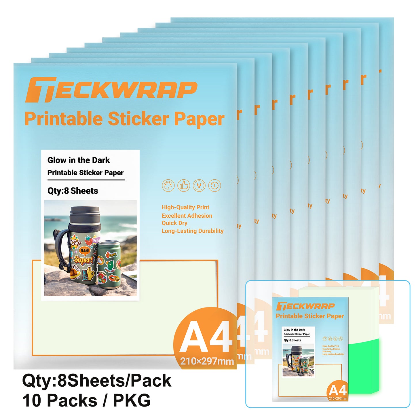 Inkjet Printable Sticker Paper