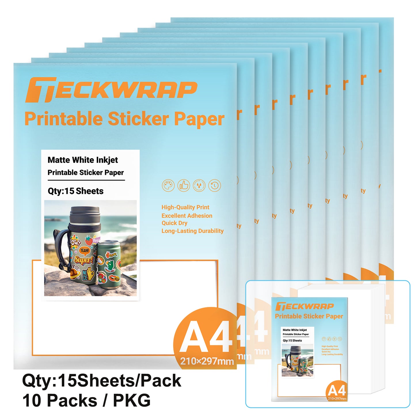 Inkjet Printable Sticker Paper
