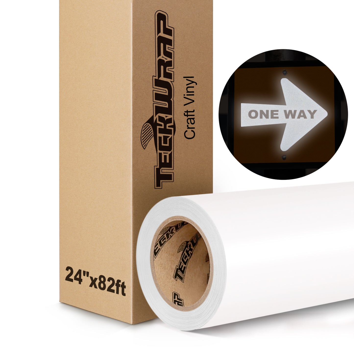 Reflective Sign Vinyl ( 24"X82ft)