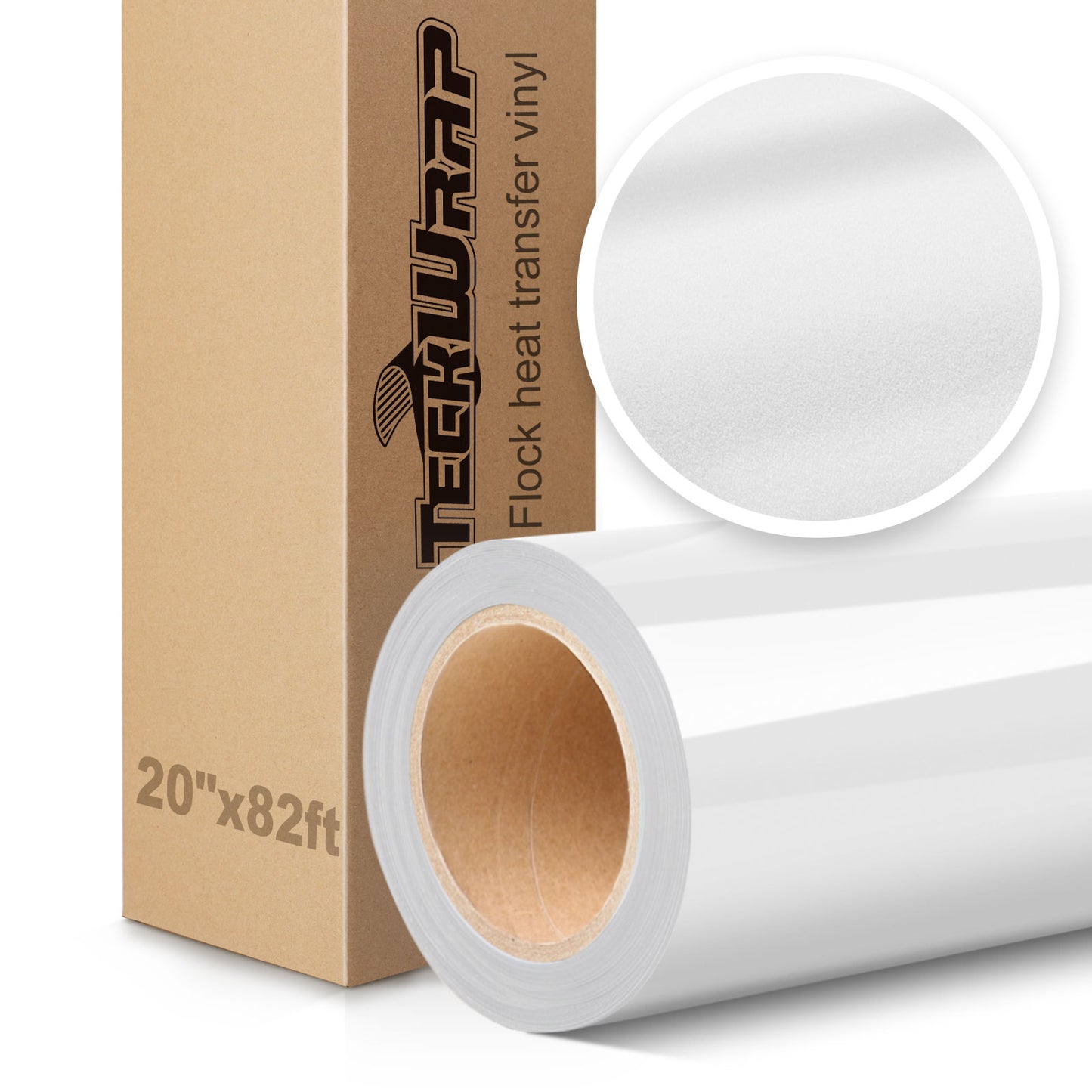 Flock Heat Transfer Vinyl (20"x82ft)