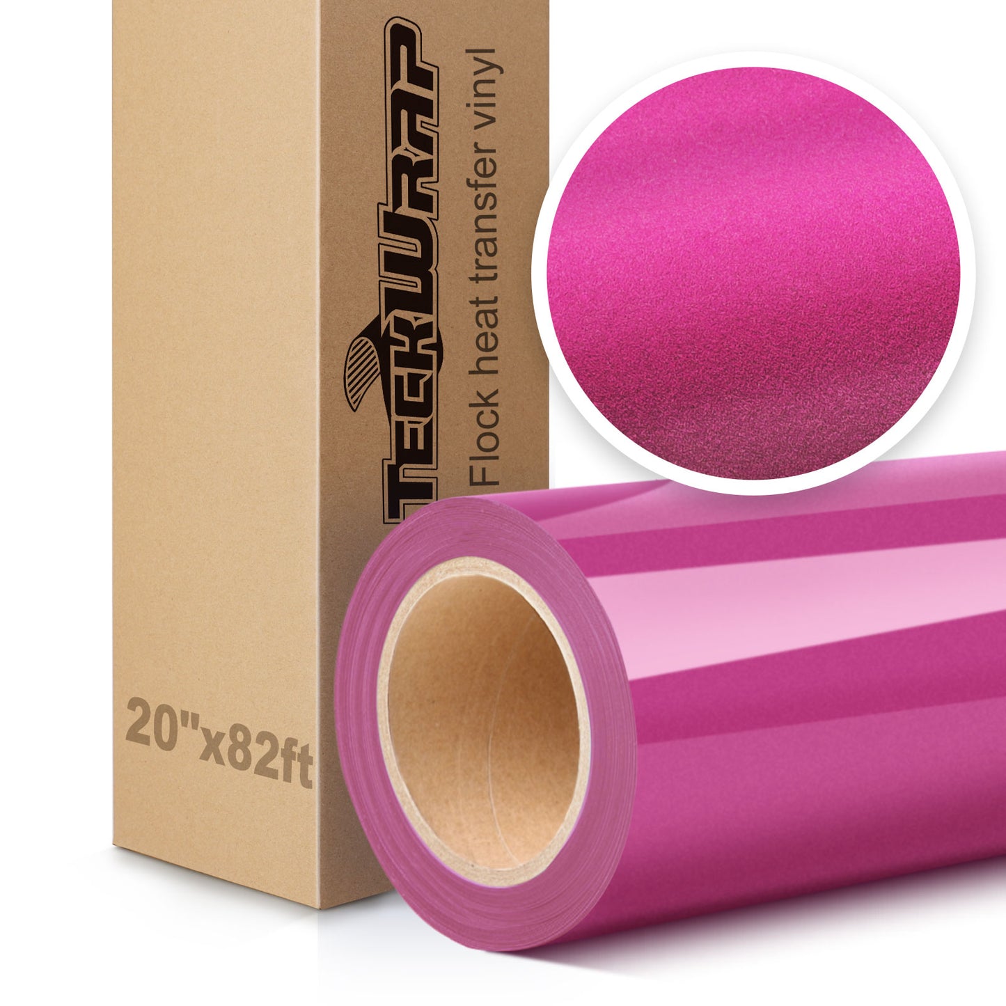 Flock Heat Transfer Vinyl (20"x82ft)