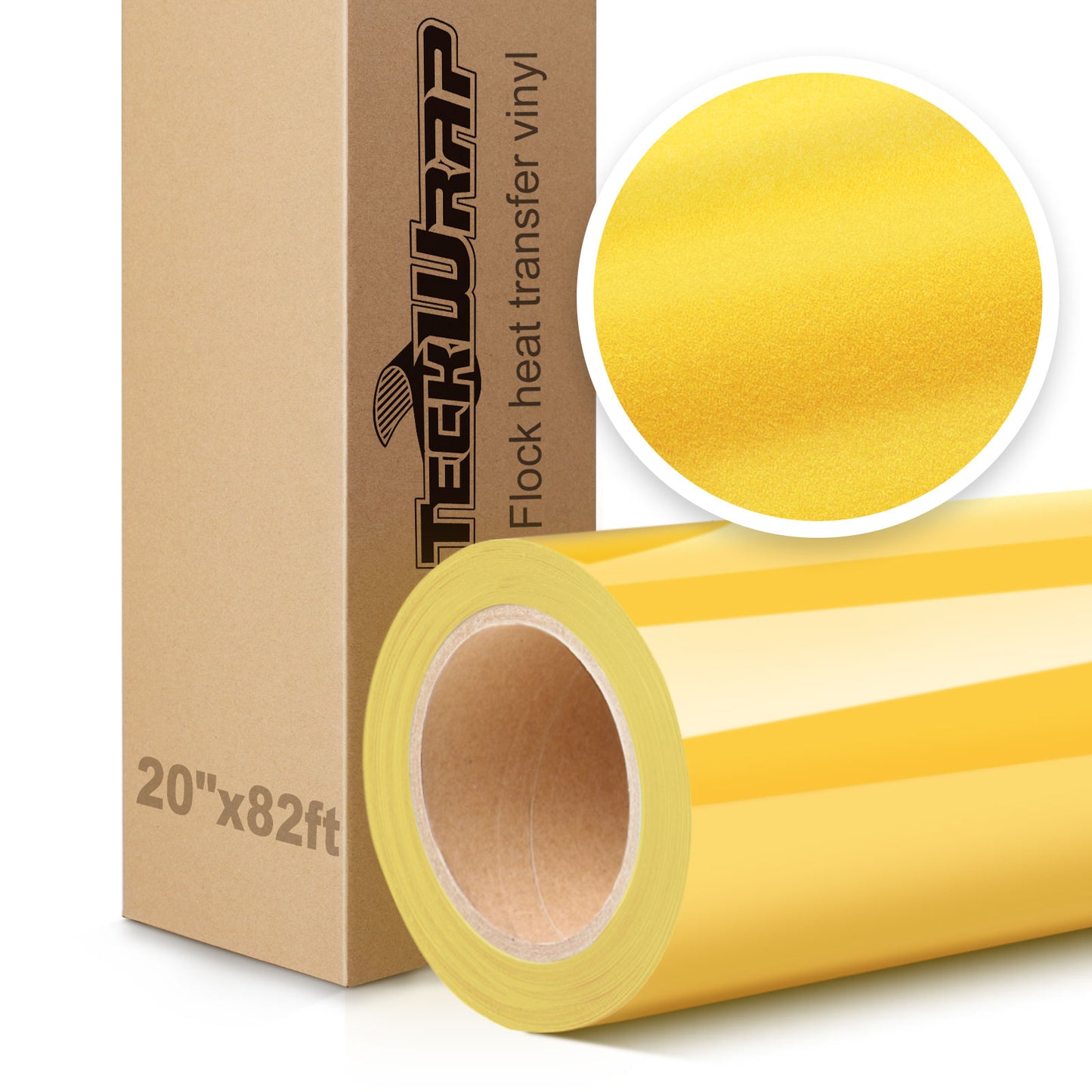 Flock Heat Transfer Vinyl (20"x82ft)