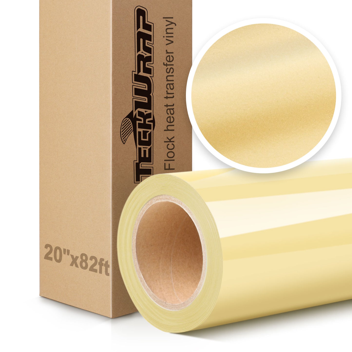 Flock Heat Transfer Vinyl (20"x82ft)