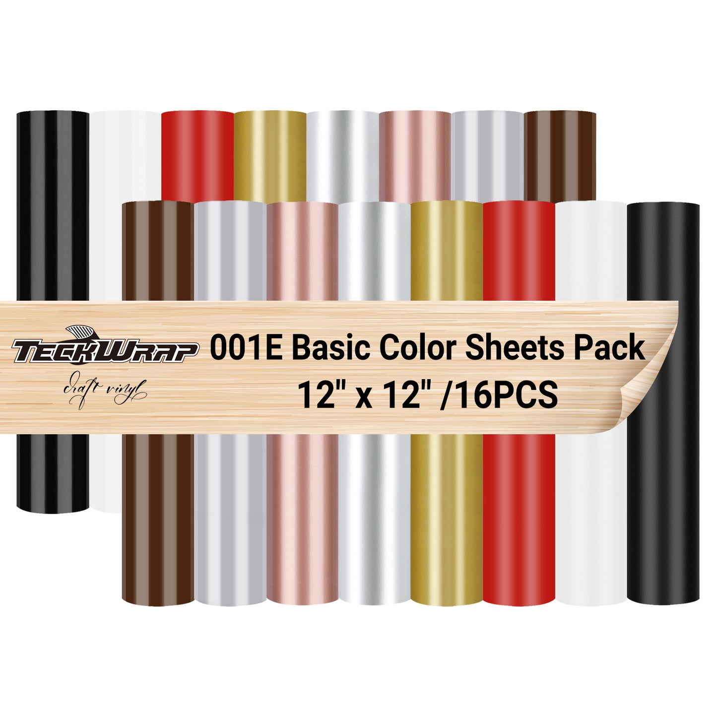 001 Economical Basic Color Sheets Pack – Global-Teckwrapcraft
