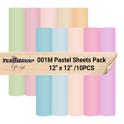 001 Pastel Color Sheets Pack