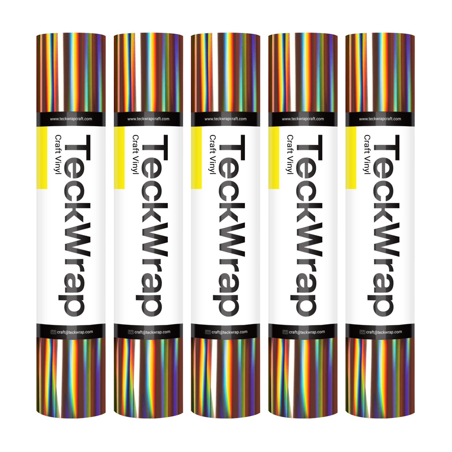 Bubble Free Holographic Rainbow Adhesive Vinyl