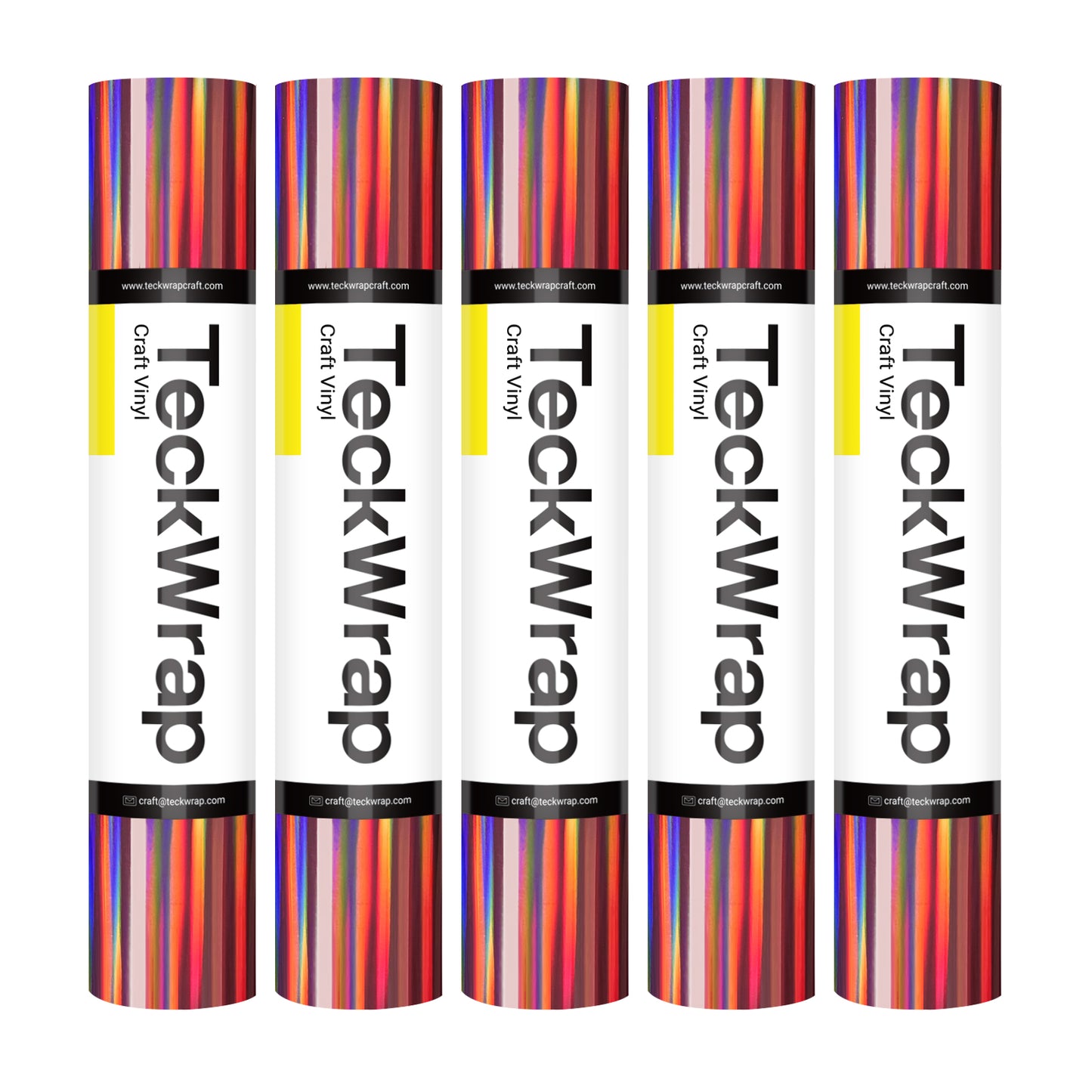 Bubble Free Holographic Rainbow Adhesive Vinyl