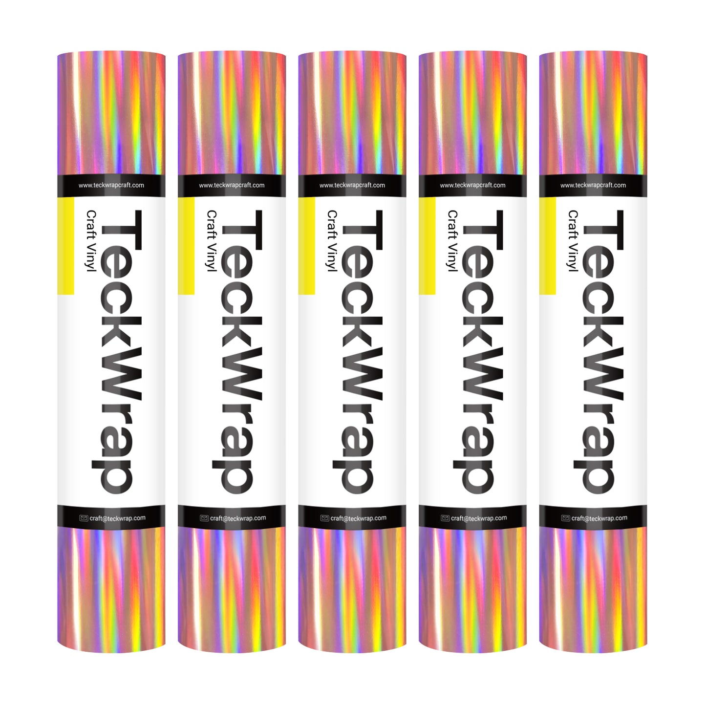 Bubble Free Holographic Rainbow Adhesive Vinyl