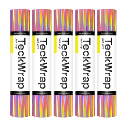 Bubble Free Holographic Rainbow Adhesive Vinyl