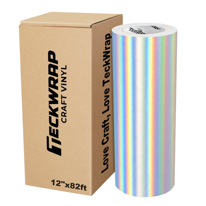 Bubble Free Holographic Rainbow Adhesive Vinyl
