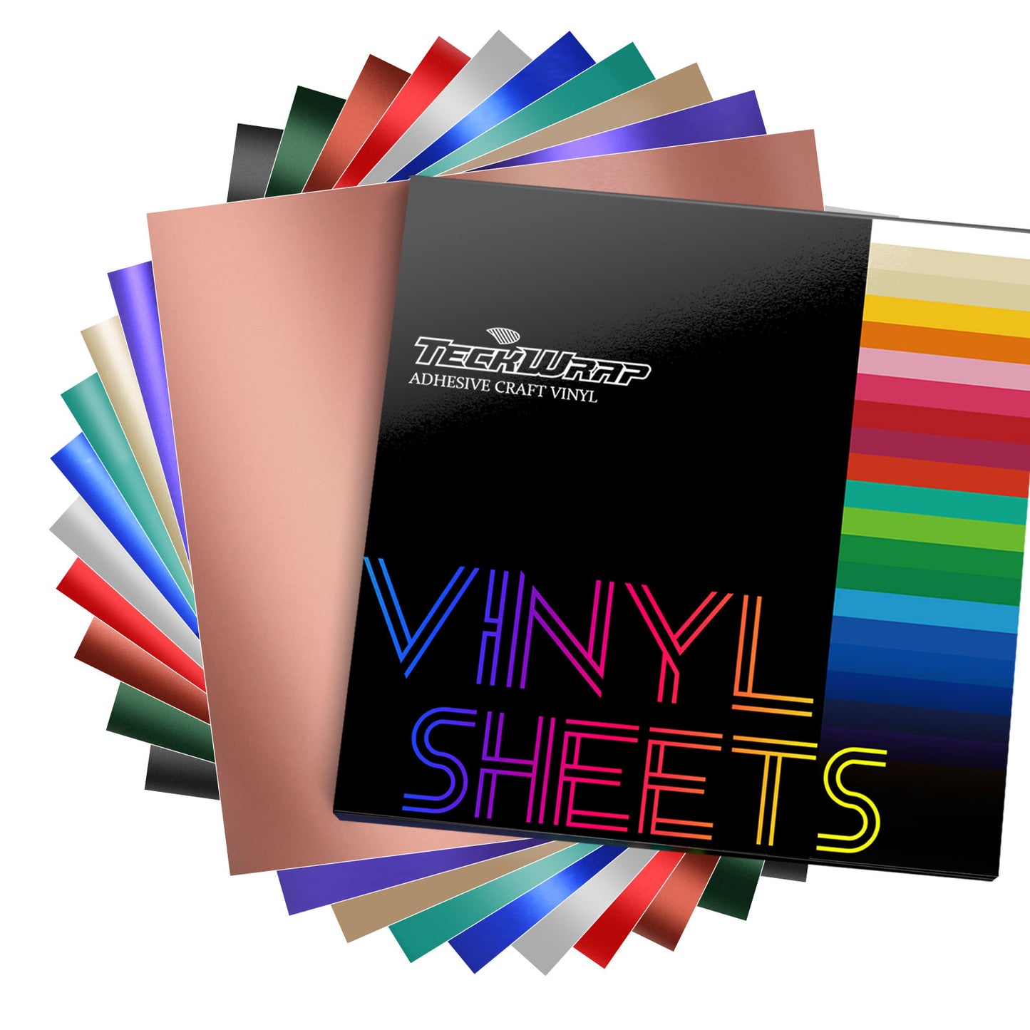 Satin Chrome Vinyl Sheets Pack( 10 PCS)