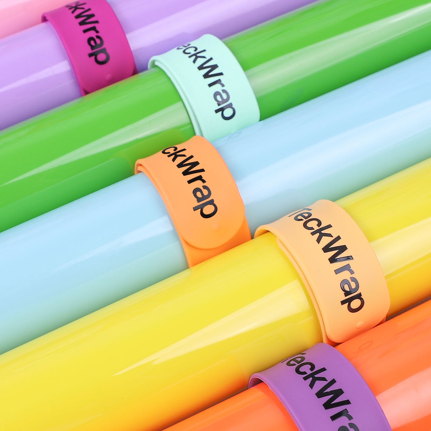 TeckWrap Silicone Slap Bracelets