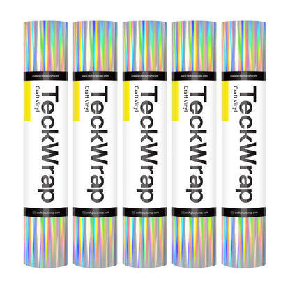 Bubble Free Holographic Rainbow Adhesive Vinyl