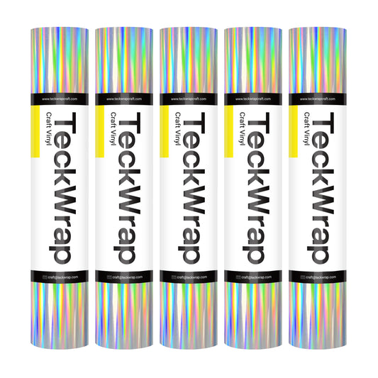 Bubble Free Holographic Rainbow Adhesive Vinyl