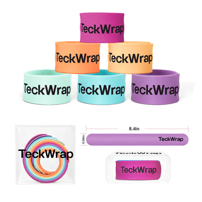 TeckWrap Silicone Slap Bracelets