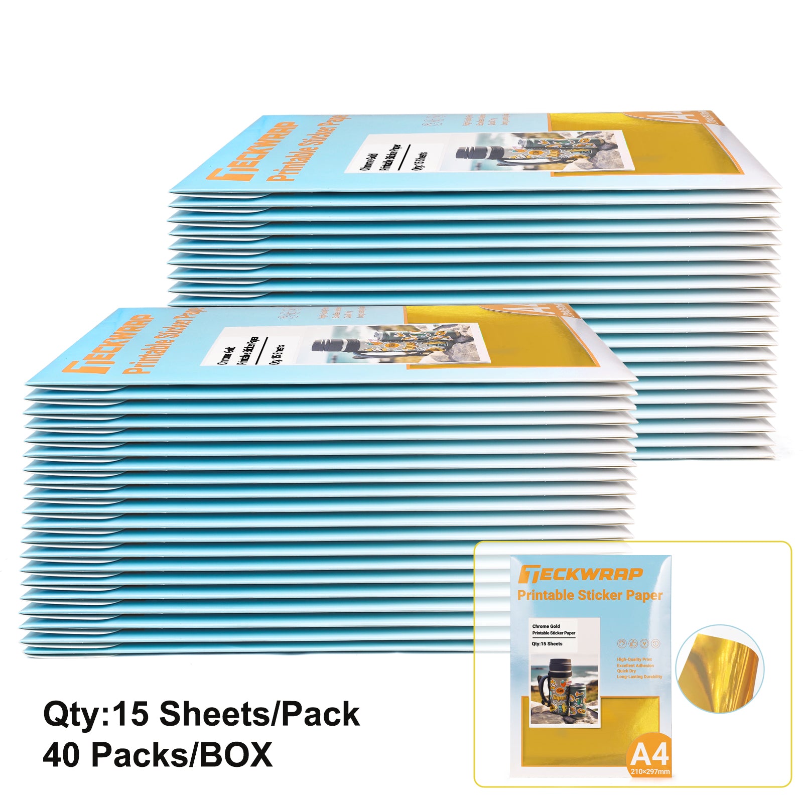Inkjet Printable Sticker Paper – Global-Teckwrapcraft