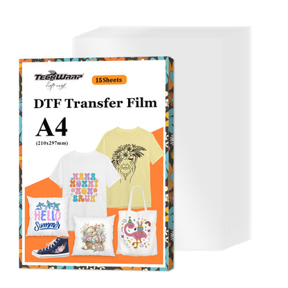 DTF Transfer Film - Single Sided Matte Finish