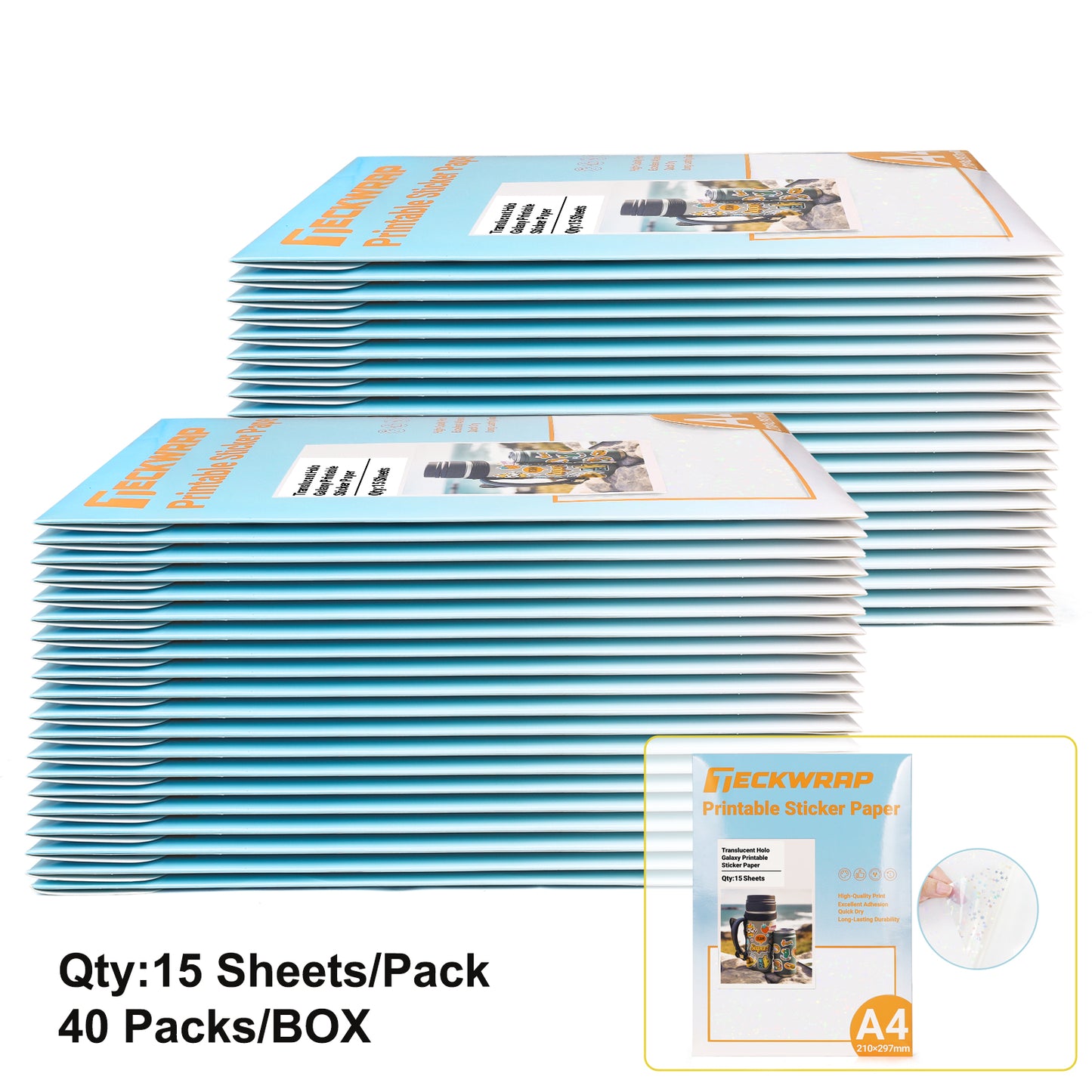 Vinilo adhesivo imprimible por inyección de tinta