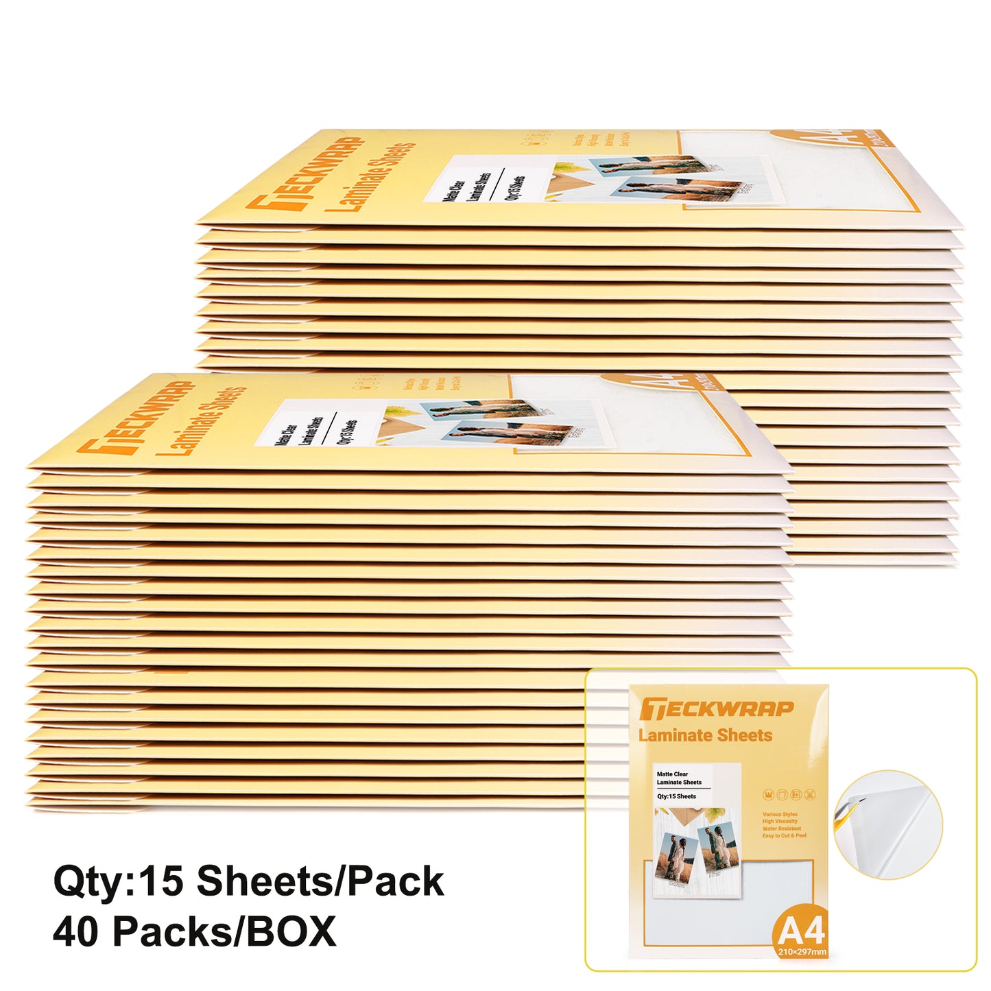 COLD Laminate Sheets ( NON-Printable)