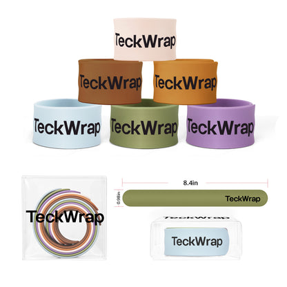 TeckWrap Silicone Slap Bracelets