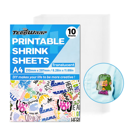 Inkjet Printable Shrink Sheets