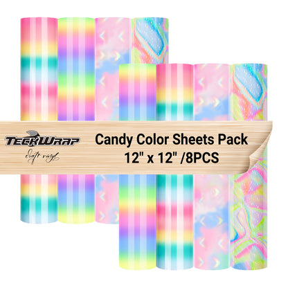 Candy Color Vinyl Sheets Pack