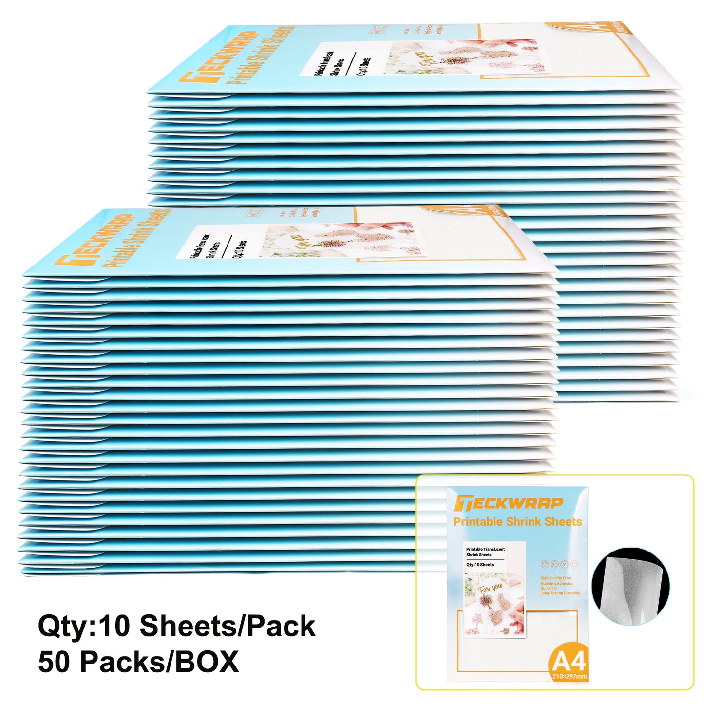 Inkjet Printable Shrink Sheets