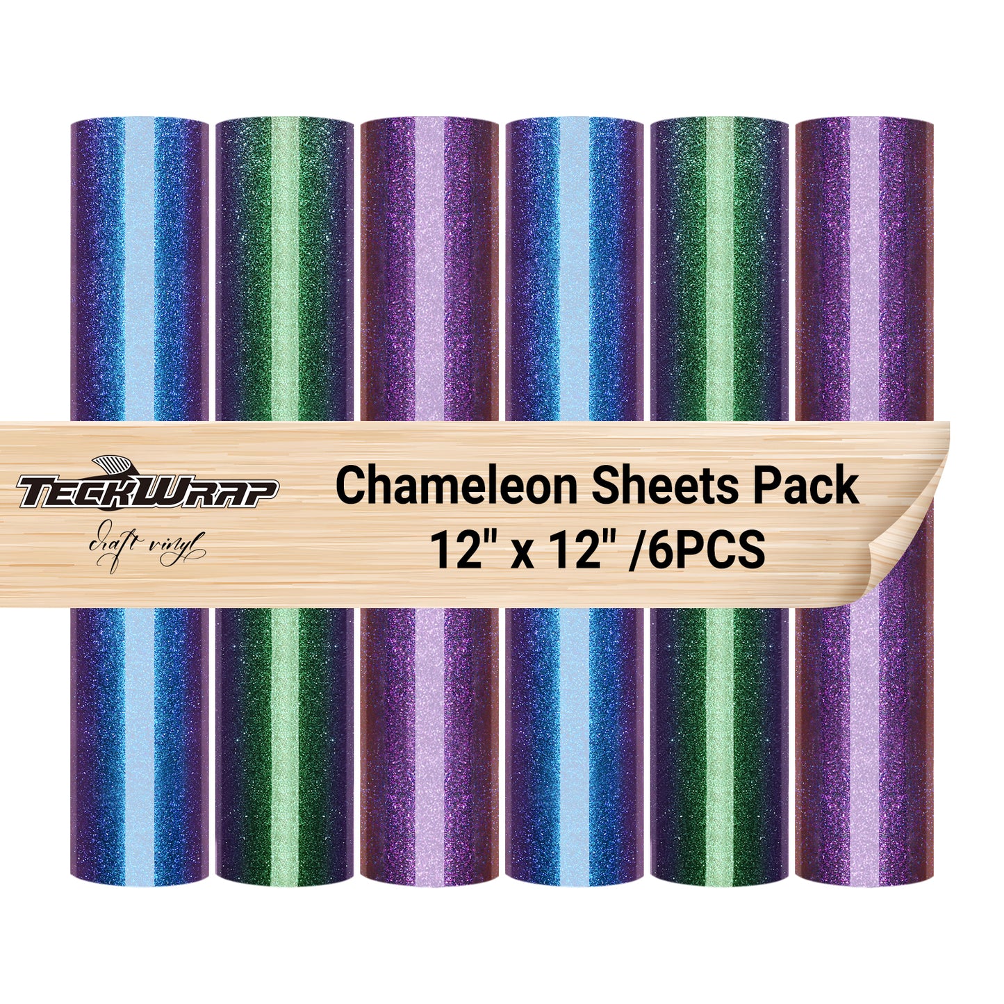 Chameleon Vinyl Sheets Pack ( 6 PCS )