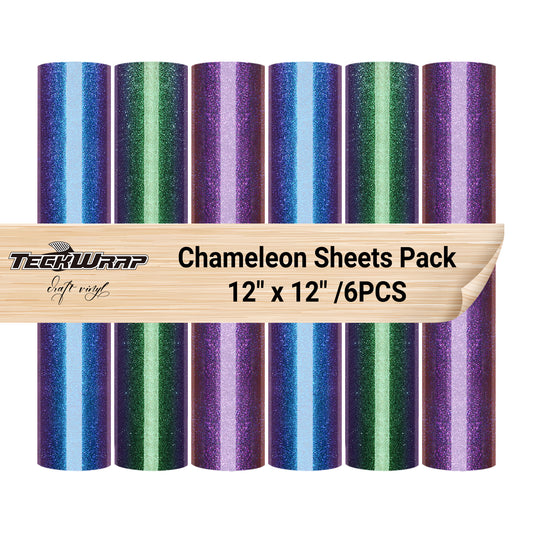 Chameleon Vinyl Sheets Pack ( 6 PCS )