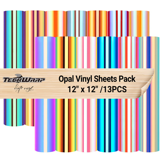 Opal Vinyl Sheets Pack ( 13 PCS)